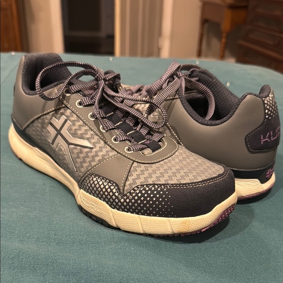 KURU Quantum Gray Athletic Walking Shoes - Picture 1 of 7